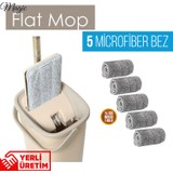 Spin Decor Tablet Mop Yeni Nesil Temizlik Seti Toplam 5'li Bez Başlık