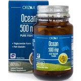 Orzax Ocean 500 Mg 60 Kapsül Balık Yağı