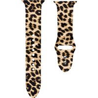 Gpack Apple Watch Se 44 Mm Kordon Leopar Desenli Silikon Fiyati