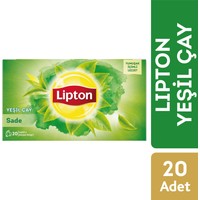 Lipton Bardak Poşet Yeşil Çay Sade 20'Li