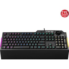 Asus RA04 TUF Gaming K1 Mekanik Hisli Türkçe RGB Gaming Klavye