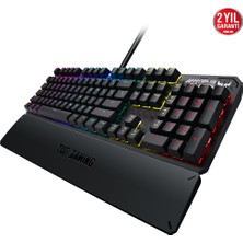 Asus RA05 TUF Gaming K3 D/RD Aura Sync Red Switch RGB TR Mekanik Gaming Klavye