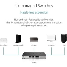 D-Link Poe Switch, 5 Bağlantı Noktalı Ethernet