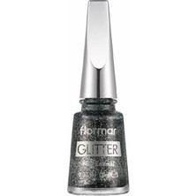 Flormar Glitter Oje GL30 - Onyx