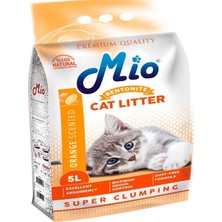 Mio Bentonit Kedi Kumu 5 lt x 5 Adet