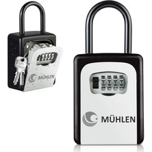 Mühlen Safe Key 4 Şifreli Çelik Kasa Anahtar Kasası Kutusu Anahtarlık Güvenli Askı Tipi Çelik Anahtar Kutusu Kasası