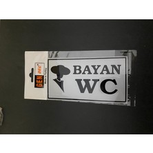 Gendec Wc Tuvalet Bayan 8 cm x 15 cm