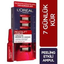 L'Oréal Paris Revitalift Lazer 7 Ampül Leke Karşıtı Aydınlatıcı Etki Olgun Ciltler İçin