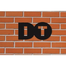 Hellove Do It Dekoratif Tablo Ahşap Duvar Yazısı Dekoratif Duvar Süsü