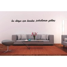 Hellove Dekoratif Tablo Ahşap Duvar Yazısı Mdf Dekoratif Duvar Yazısı