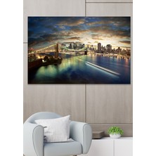 Hediyeler Kapında Kanvas Tablo