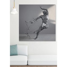 Hediyeler Kapında Kanvas Tablo