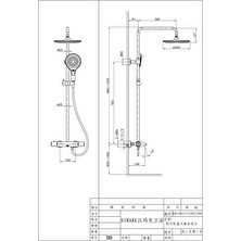 Fontana FM-0151 Krom Duş Ünitesi