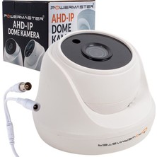 Powermaster PM-19422 2 Mp 2.8 mm Ahd Plastik Kasa Dome Kamera