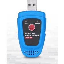 Tekno İstanbul  BTH81 Bağıl Nem Sıcaklık Kaydedici Sıcaklık Rh Veri Kaydedici Nem Ölçer USB Portu