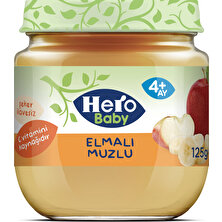 Hero Baby Elmalı Muzlu Kavanoz Mama 125g