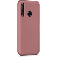 Logis Huawei P40 Lite E Kılıf Liquid Içi Kadife Lansman Velvet Silikon