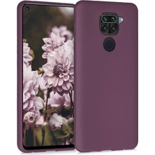 Logis Xiaomi Redmi Note 9 Kılıf Liquid Içi Kadife Lansman Velvet Silikon