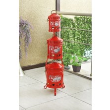 Yıldıray Metal 3'lü Patates Soğan Sarımsak Kova Seti