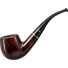 Şahin Üç Yıldız 243 9mm. Filtreli Ebonit Saplı Pipo