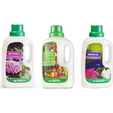 Genta Çiçek Bakım Seti Ortanca  Menekşe Gentafol Sebzeler Için Sıvı Bakım Seti