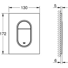 Grohe Arena Cosmopolitan S Kumanda Paneli 37624GN0