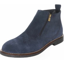 Costo Shoes CS101 Lacivert Süet Erkek Bot