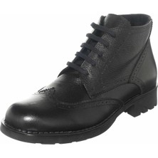 Costo Shoes F1923 Siyah Deri Bot
