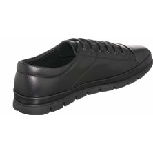 Costo Shoes EU1840 Siyah Deri 4 Mevsim Erkek Ayakkabısı