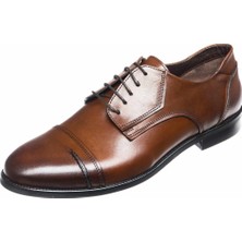 Costo Shoes US190508 Kahve Analin El Işçiliği Erkek Ayakkabısı