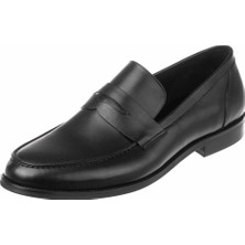 Costo Shoes US190511 Siyah Analin El Işçiliği Erkek Ayakkabısı