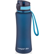 Vagonlife 550 ml Tritan Silikon Taşıma Askılı Su Matarası