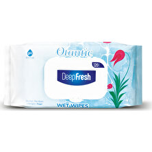 Deep Fresh Otantik Islak Mendil Ebruli 120 Yaprak