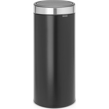 Brabantia Çöp Kutusu 30 Lt Touch Bın New Krom Çerçeveli Mat Siyah