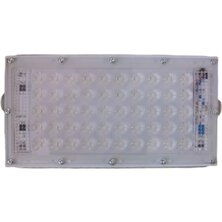 Ars LED Projektör 50 W Beyaz Slim Kasa 20 x 10 cm