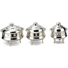 Sonay Bakırcılık Üçlü Nikelli Bakır Kırpıklı Şekerlik