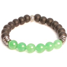 Taş Rüyası Mat Obsidyen Aventurinbileklik 8 mm