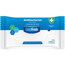 Deep Fresh Antibakteriyel Islak Cep Mendili 15 Yaprak