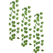 Nettenevime Yapay Sarmaşık Sarı Çizgili Yapay Çiçek Dekoru 230CM x 3ADET