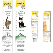 Gimcat Taurine 50 gr + Gastro 50 gr + Multi Vitamin 20 gr Paste Kedi Macunları ARDA011