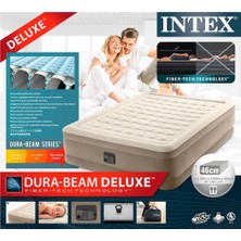 Intex Şişme Yatak Dura Beam Deluxe Fiber Tech 64428