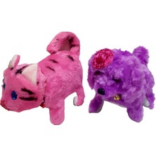 Kara Toys Pilli Yürüyen Kedi + Köpek