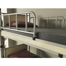 Argimo Yurt Ahşap Genç Çocuk Odası Metal Ranza