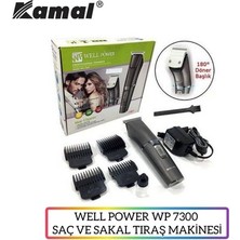 Well Power WP-7300 Professional Şarjlı Traş Makinesi