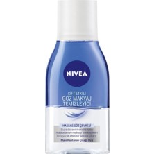 Nivea Çift Etkili Göz Makyaj Temizleyici Göz Çevresi 2 Adet 125 ml