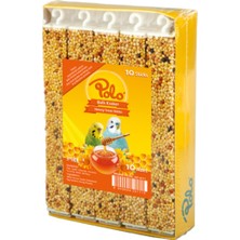 Polo Ballı Muhabbet Kuşu Krakeri 10'lu