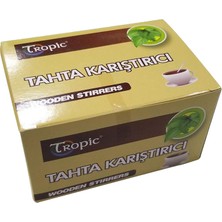 Tropic AHŞAP ÇAY KARIŞTIRICISI KAĞITSIZ TROPİC