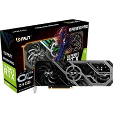 Palit Nvidia GeForce RTX3090 Gaming Pro OC 24GB 384Bit GDDR6X DX12 PCI-Express 4.0 Ekran Kartı (RTX3090 GAMINGPRO OC)
