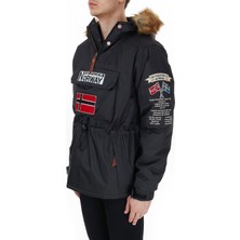 Norway Geographical Kapüşonlu Outdoor Erkek Parka Barman