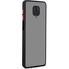 Case Street Xiaomi Redmi Note 9 Pro Kılıf Hux Kamera Korumalı Silikon Siyah
